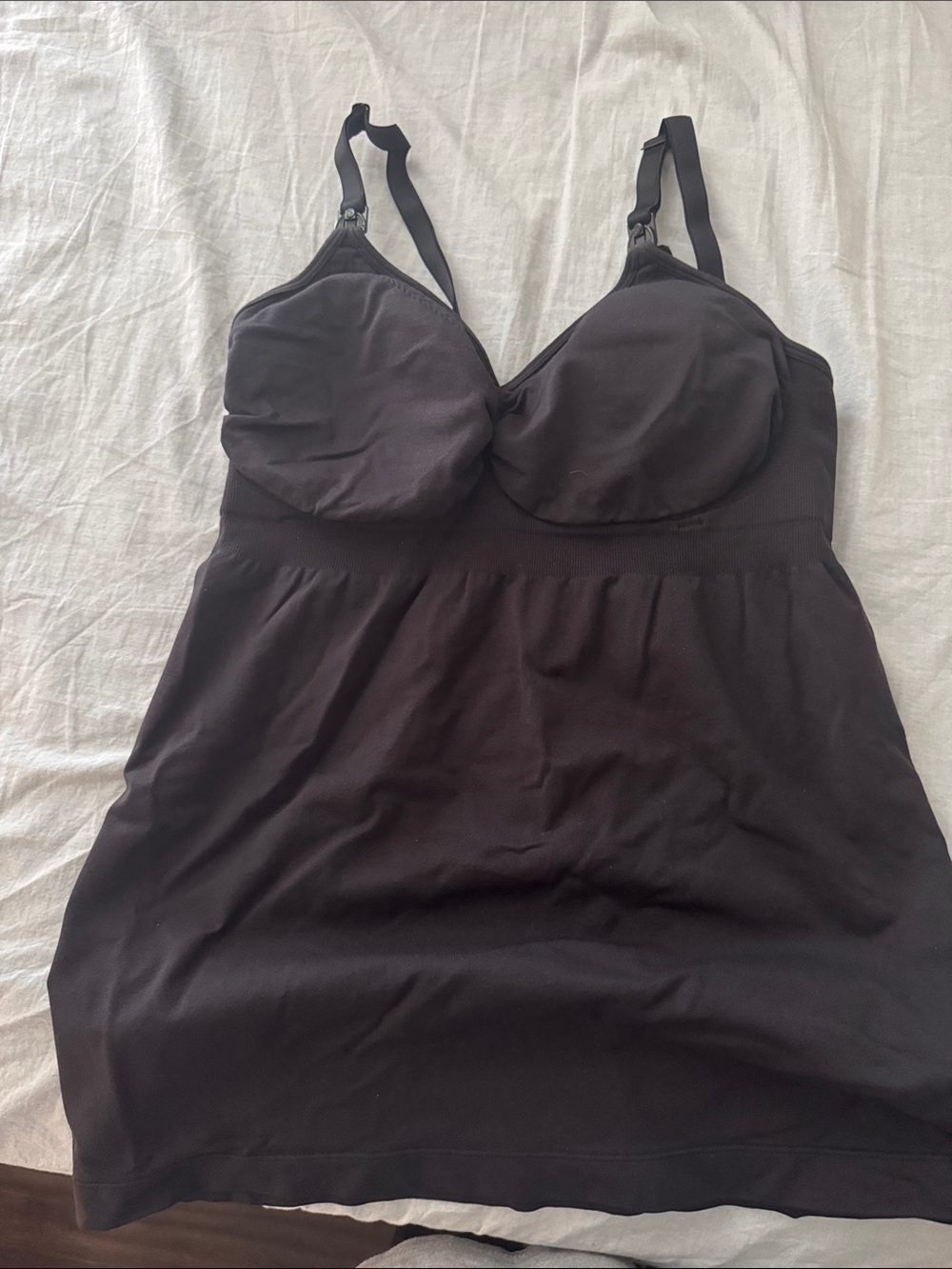 Black Nursing Wireless Camisole tank - Women Intimates